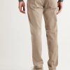 Ultimate Stretch Cotton and Modal-Blend Sateen Trousers - BK