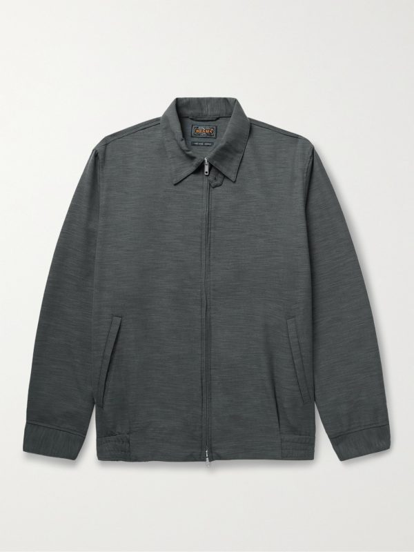 Wool-Blend Blouson Jacket Wool-Blend Blouson Jacket