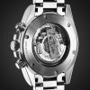 BR V3-94 A.5.21 Limited Edition Automatic Chronograph 43mm Stainless Steel Watch, Ref. No. BRV394-A521/SST - BK