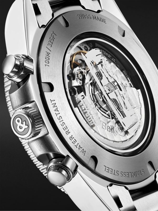 BR V3-94 A.5.21 Limited Edition Automatic Chronograph 43mm Stainless Steel Watch, Ref. No. BRV394-A521/SST - E1
