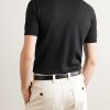 Belden Slim-Fit Knitted Sea Island Cotton T-Shirt - BK Belden Slim-Fit Knitted Sea Island Cotton T-Shirt - BK