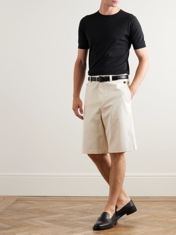 Belden Slim-Fit Knitted Sea Island Cotton T-Shirt - OU Belden Slim-Fit Knitted Sea Island Cotton T-Shirt - OU