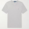 Slim-Fit Mélange Cotton-Jersey T-Shirt