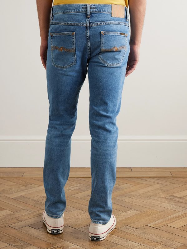 Lean Dean Slim-Fit Tapered Organic Stretch-Denim Jeans - BK Lean Dean Slim-Fit Tapered Organic Stretch-Denim Jeans - BK