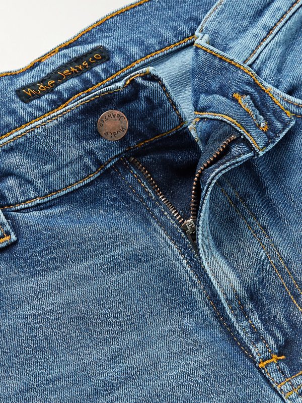 Lean Dean Slim-Fit Tapered Organic Stretch-Denim Jeans - E1 Lean Dean Slim-Fit Tapered Organic Stretch-Denim Jeans - E1