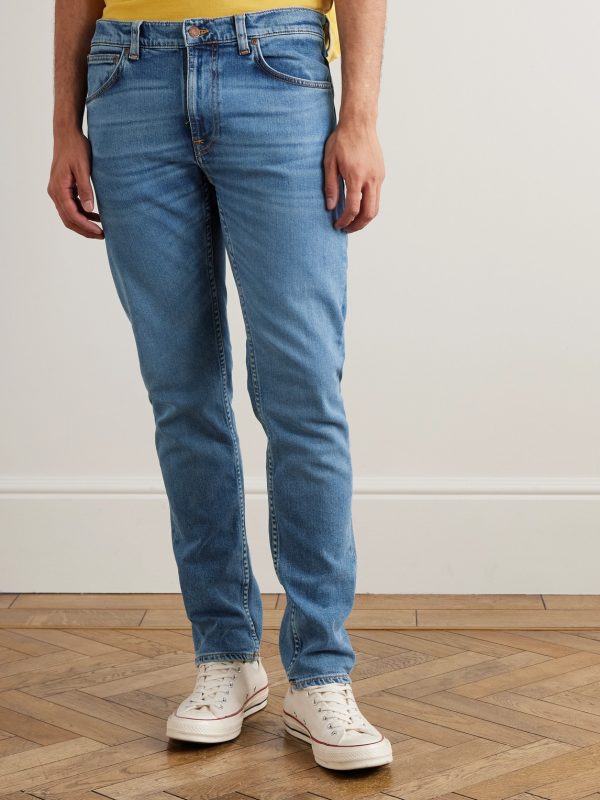 Lean Dean Slim-Fit Tapered Organic Stretch-Denim Jeans - FR Lean Dean Slim-Fit Tapered Organic Stretch-Denim Jeans - FR