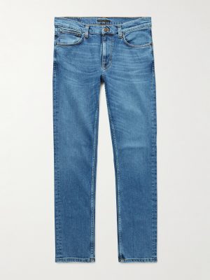 Lean Dean Slim-Fit Tapered Organic Stretch-Denim Jeans