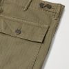 Cotton-Herringbone Trousers - CU