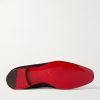 Dandelion Grosgrain-Trimmed Suede Loafers - E2 Dandelion Grosgrain-Trimmed Suede Loafers - E2