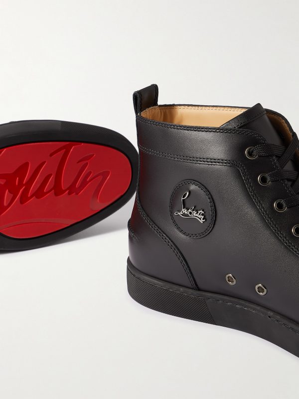 Louis Leather High-Top Sneakers - CU Louis Leather High-Top Sneakers - CU