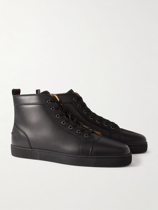 Louis Leather High-Top Sneakers - FR Louis Leather High-Top Sneakers - FR