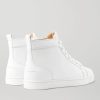 Louis Leather High-Top Sneakers - BK Louis Leather High-Top Sneakers - BK