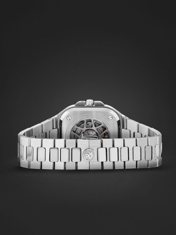 BR 05 Black Steel Automatic 40mm Stainless Steel Watch, Ref. No. BR05A-BL-ST/SST - E2 BR 05 Black Steel Automatic 40mm Stainless Steel Watch, Ref. No. BR05A-BL-ST/SST - E2