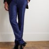 Dandelion Grosgrain-Trimmed Patent-Leather Loafers - OU Dandelion Grosgrain-Trimmed Patent-Leather Loafers - OU