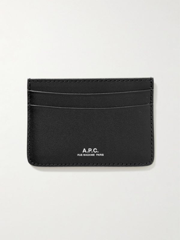 Logo-Debossed Leather Cardholder Logo-Debossed Leather Cardholder