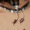 Checked Cotton-Blend Jersey Hoodie - CU Checked Cotton-Blend Jersey Hoodie - CU
