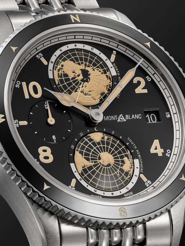 1858 Geosphere Automatic 42mm Stainless Steel Watch, Ref. No. 125872 - CU 1858 Geosphere Automatic 42mm Stainless Steel Watch, Ref. No. 125872 - CU
