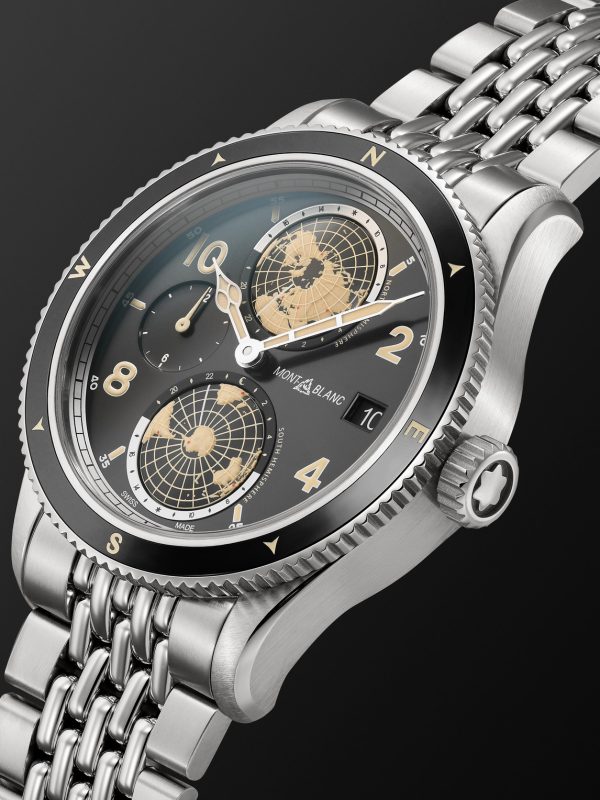 1858 Geosphere Automatic 42mm Stainless Steel Watch, Ref. No. 125872 - FR 1858 Geosphere Automatic 42mm Stainless Steel Watch, Ref. No. 125872 - FR
