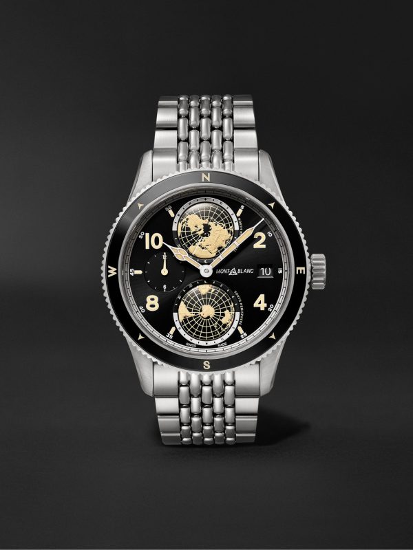 1858 Geosphere Automatic 42mm Stainless Steel Watch, Ref. No. 125872 1858 Geosphere Automatic 42mm Stainless Steel Watch, Ref. No. 125872