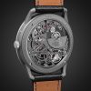 Slim d'Hermès Squelette Lune 39.5mm Automatic Titanium and Leather Watch, Ref. No. 054695WW00 - BK Slim d'Hermès Squelette Lune 39.5mm Automatic Titanium and Leather Watch, Ref. No. 054695WW00 - BK