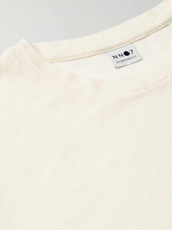 Clive Waffle-Knit Cotton and Modal-Blend T-Shirt - CU Clive Waffle-Knit Cotton and Modal-Blend T-Shirt - CU