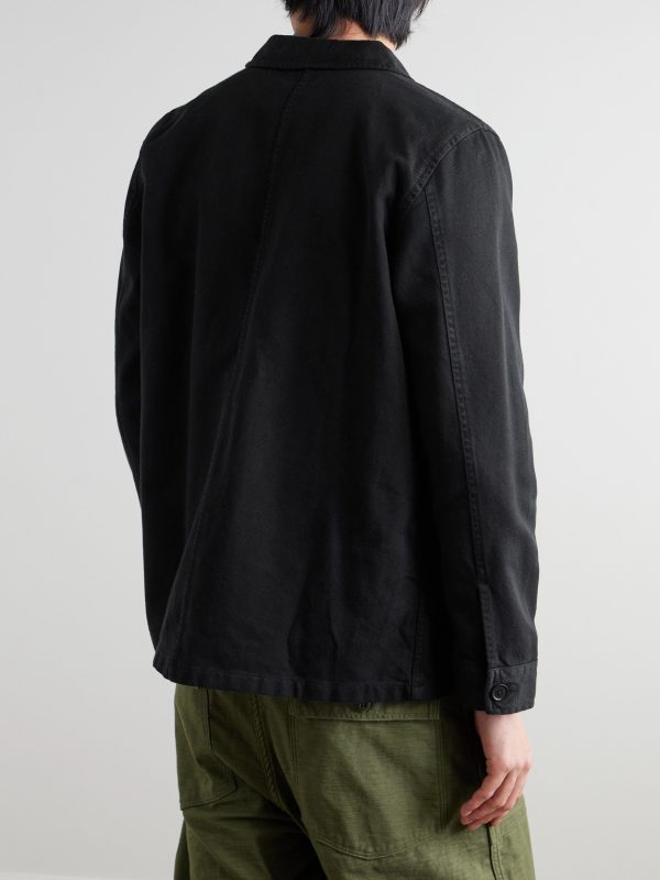Barney Organic Cotton-Twill Jacket - BK