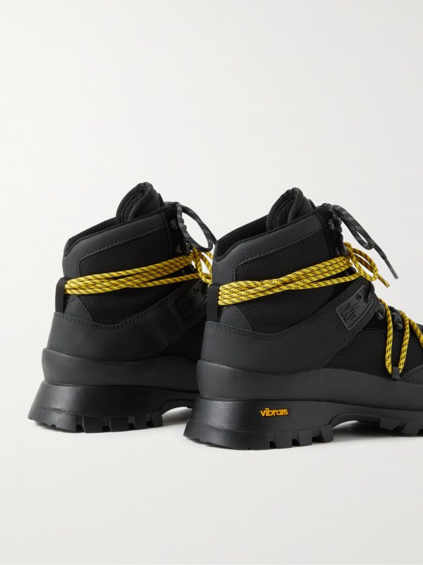 Glacier Nylon, and PU Hiking Boots - BK