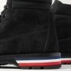 Vancouver Shell-Trimmed Suede Hiking Boots - CU