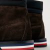 Vancouver Shell-Trimmed Suede Hiking Boots - CU Vancouver Shell-Trimmed Suede Hiking Boots - CU