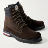 Vancouver Shell-Trimmed Suede Hiking Boots - FR Vancouver Shell-Trimmed Suede Hiking Boots - FR
