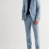 Shelton Slim-Fit Silk and Linen-Blend Suit Trousers - OU Shelton Slim-Fit Silk and Linen-Blend Suit Trousers - OU
