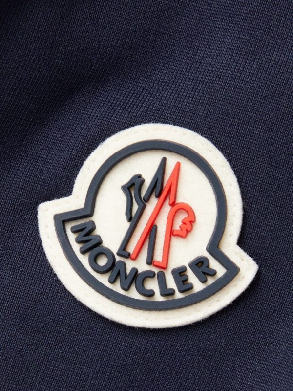 Logo-Appliquéd Cotton-Jersey Zip-Up Hoodie - E1 Logo-Appliquéd Cotton-Jersey Zip-Up Hoodie - E1