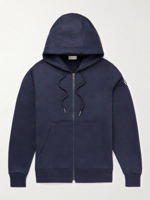 Logo-Appliquéd Cotton-Jersey Zip-Up Hoodie Logo-Appliquéd Cotton-Jersey Zip-Up Hoodie