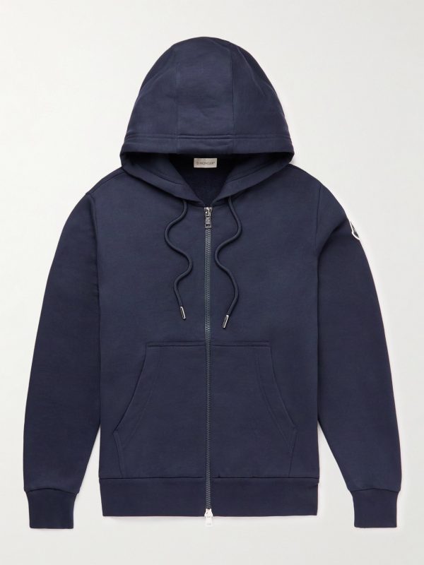 Logo-Appliquéd Cotton-Jersey Zip-Up Hoodie Logo-Appliquéd Cotton-Jersey Zip-Up Hoodie