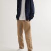 Logo-Appliquéd Cotton-Jersey Zip-Up Hoodie - OU Logo-Appliquéd Cotton-Jersey Zip-Up Hoodie - OU