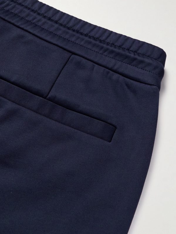 Straight-Leg Striped Tech-Jersey Sweatpants - CU Straight-Leg Striped Tech-Jersey Sweatpants - CU
