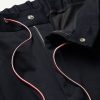 Pleated Shell-Trimmed Cotton-Blend Twill Drawstring Trousers - E1 Pleated Shell-Trimmed Cotton-Blend Twill Drawstring Trousers - E1