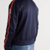 Logo-Appliquéd Tech-Jersey Track Jacket - BK Logo-Appliquéd Tech-Jersey Track Jacket - BK