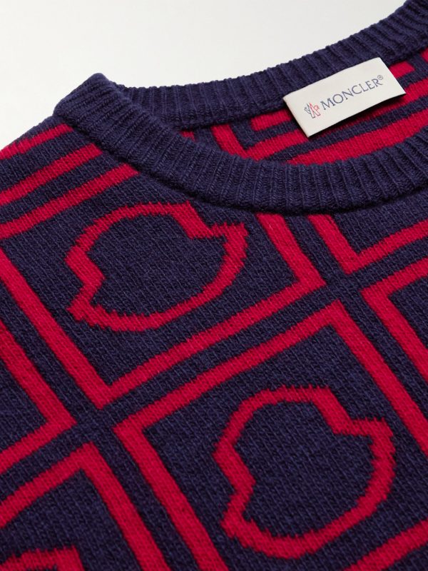 Jacquard-Knit Wool Sweater - CU Jacquard-Knit Wool Sweater - CU
