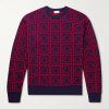 Jacquard-Knit Wool Sweater Jacquard-Knit Wool Sweater