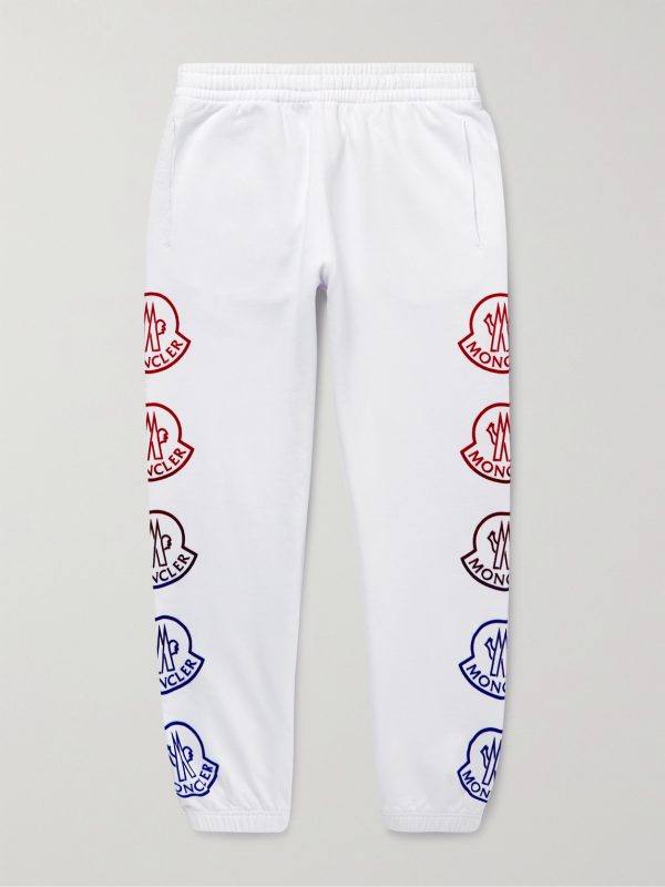 Tapered Logo-Print Cotton-Jersey Sweatpants Tapered Logo-Print Cotton-Jersey Sweatpants