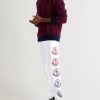 Tapered Logo-Print Cotton-Jersey Sweatpants - OU Tapered Logo-Print Cotton-Jersey Sweatpants - OU