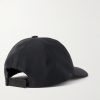 Logo-Print Shell Baseball Cap - BK