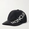 Logo-Print Shell Baseball Cap