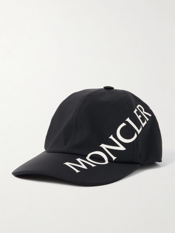 Logo-Print Shell Baseball Cap
