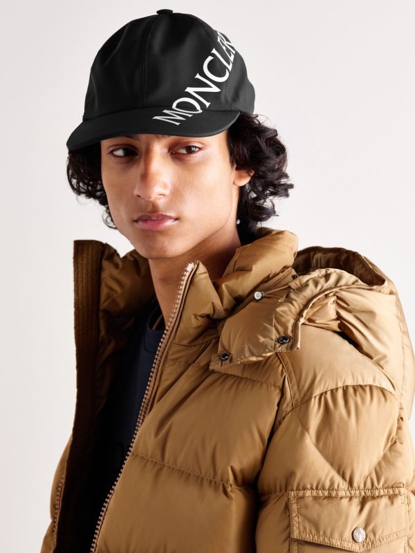 Logo-Print Shell Baseball Cap - OU