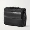 Legere Logo-Appliquéd Quilted Shell Messenger Bag - BK Legere Logo-Appliquéd Quilted Shell Messenger Bag - BK