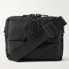 Legere Logo-Appliquéd Quilted Shell Messenger Bag Legere Logo-Appliquéd Quilted Shell Messenger Bag
