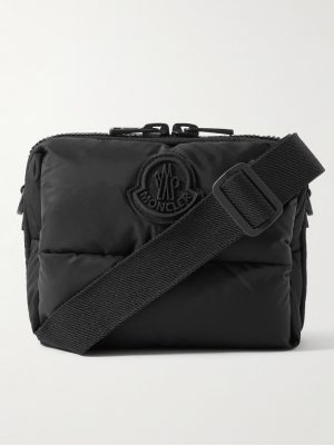 Legere Logo-Appliquéd Quilted Shell Messenger Bag Legere Logo-Appliquéd Quilted Shell Messenger Bag