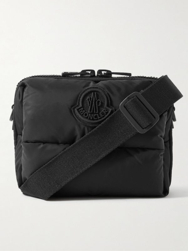 Legere Logo-Appliquéd Quilted Shell Messenger Bag Legere Logo-Appliquéd Quilted Shell Messenger Bag